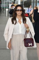 EVA LONGORIA Arrives at Nice Airport 05/15/2022
