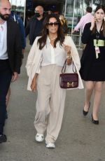 EVA LONGORIA Arrives at Nice Airport 05/15/2022