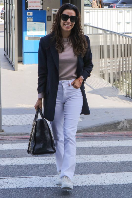 EVA LONGORIA Arrives at Nice Airport 05/27/2022
