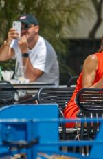 EVA LONGORIA Have Dinner on Rerrace of Martinez Hotel at 75th Cannes Film Festival 05/16/2022