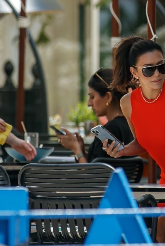 EVA LONGORIA Have Dinner on Rerrace of Martinez Hotel at 75th Cannes Film Festival 05/16/2022