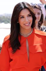 EVA LONGORIA Leaves Hotel Martinez in Cannes 05/18/2022
