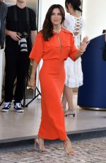 EVA LONGORIA Leaves Hotel Martinez in Cannes 05/18/2022