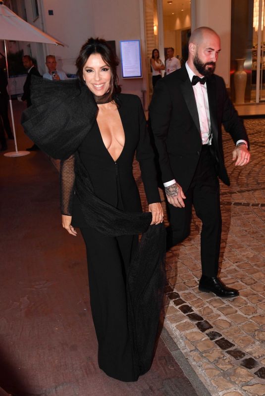 EVA LONGORIA Night Out at 2022 Cannes Film Festival 05/17/2022