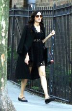 FAMKE JANSSEN Out and About in New York 05/11/2022