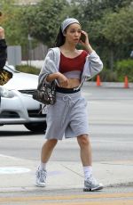 FKA TWIG Leaevs Daily Workout Session in Los Angeles 05/17/2022