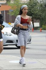 FKA TWIG Leaevs Daily Workout Session in Los Angeles 05/17/2022