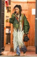 FKA TWIGS Out at a Local Sushi Eatery in Los Angeles 05/18/2022