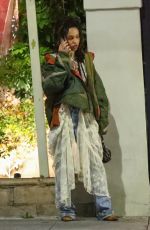 FKA TWIGS Out at a Local Sushi Eatery in Los Angeles 05/18/2022