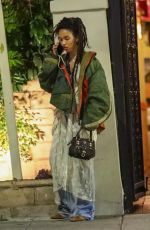 FKA TWIGS Out at a Local Sushi Eatery in Los Angeles 05/18/2022