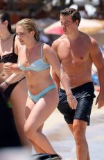 FLORENCE PUGH in Bikini at a Beach in Ibiza 05/23/2022