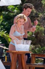 FLORENCE PUGH in Bikini at a Beach in Ibiza 05/23/2022