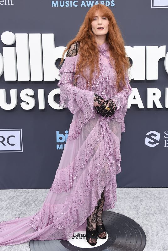 FLORENCE WELCH at 2022 Billboard Music Awards in Las Vegas 05/15/2022