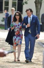 FRAN DRESCHER Leaves White House Correspondence Brunch in Washington DC 04/30/2022