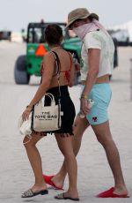 GABRIELA BERLINGERI Out at a Beach in Miami 05/07/2022