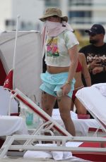 GABRIELA BERLINGERI Out at a Beach in Miami 05/07/2022