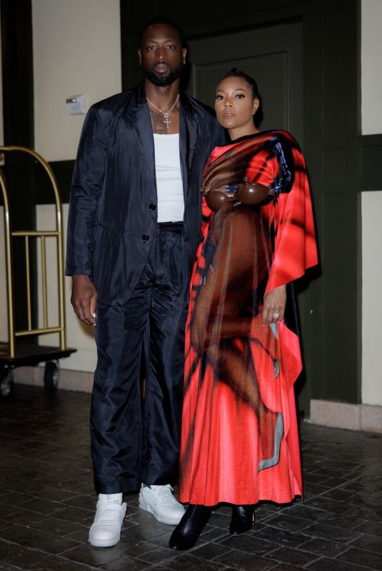 GABRIELLE UNION and Dwyane Wade at Casa Cipriani in New York 05/01/22022