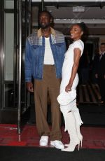 GABRIELLE UNION Leaves Mark Hotel in New York 04/30/2022