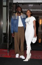 GABRIELLE UNION Leaves Mark Hotel in New York 04/30/2022