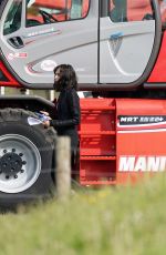 GAL GADOT on the Set of Heart of Stone at Raf Museum in Cosford 05/24/2022