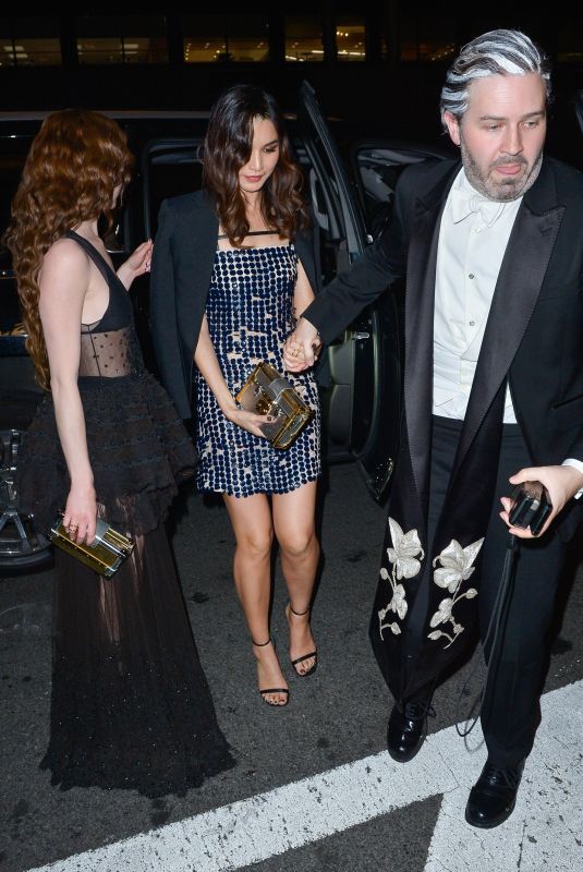 GEMMA CHAN Arrives at Casa Cipriani for Met Gala Afterparty in New York 05/02/2022