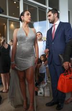GEORGINA RODRIGUEZ Leaves Her Hotel in Cannes 05/25/2022