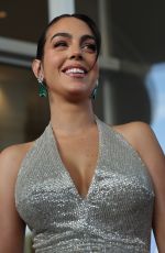 GEORGINA RODRIGUEZ Leaves Her Hotel in Cannes 05/25/2022
