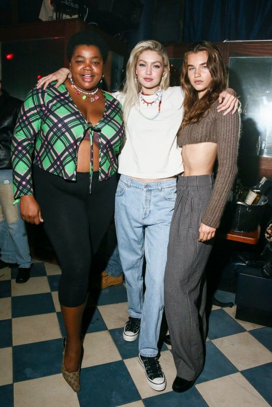 GIGI HADID at Kevin Mcintosh Jr.