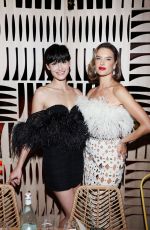 GRACE ELIZABETH at Dinner by Chef Alessandra Montagne at Nespresso Beach in Cannes 05/19/2022