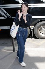 GRACIE ABRAMS Leaves Her Hotel in Paris 05/21/2022