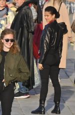GUGU MBATHA-RAW on the Set of Lift in Venice 05/09/2022