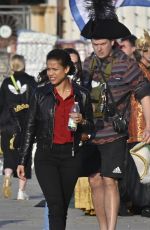 GUGU MBATHA-RAW on the Set of Lift in Venice 05/09/2022