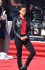 GUGU MBATHA-RAW on the Set of Lift in Venice 05/09/2022