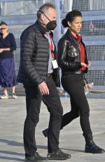 GUGU MBATHA-RAW on the Set of Lift in Venice 05/09/2022