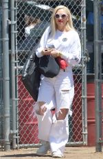 GWEN STEFANI at Her Son