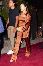 HAILEE STEINFELD Arrives at Express Presents Carbone Beach in Miami 05/08/2022