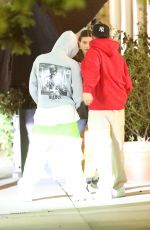 HAILEY and Justin BIEBER Leaves an Italian Restaurant in Los Angeles 05/06/2022