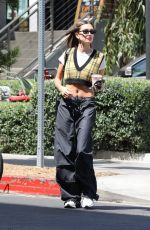 HAILEY BIBER Out for Juice at Erewhon in Santa Monica 05/05/2022