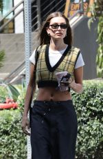 HAILEY BIBER Out for Juice at Erewhon in Santa Monica 05/05/2022