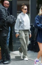 HAILEY BIEBER and KENDALL JENNER Leaves a Restaurant in New York 05/03/2022