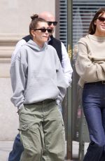 HAILEY BIEBER and KENDALL JENNER Leaves a Restaurant in New York 05/03/2022