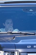 HAILEY BIEBER and KENDALL JENNER Out Driving in Beverly Hills 05/29/2022