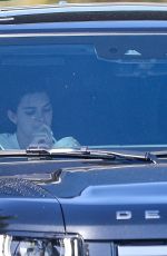 HAILEY BIEBER and KENDALL JENNER Out Driving in Beverly Hills 05/29/2022