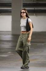 HAILEY BIEBER Arrives at an Office in Beverly Hills 05/04/2022