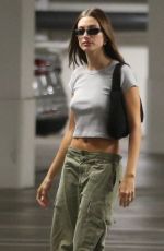 HAILEY BIEBER Arrives at an Office in Beverly Hills 05/04/2022