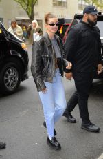 HAILEY BIEBER Arrives at Carlyle Hotel in New York 05/02/2022