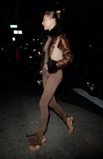 HAILEY BIEBER at Lola Taverna in New York 04/30/2022