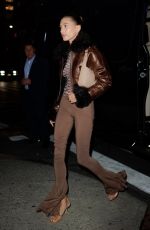 HAILEY BIEBER at Lola Taverna in New York 04/30/2022