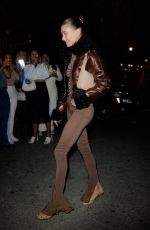 HAILEY BIEBER at Lola Taverna in New York 04/30/2022