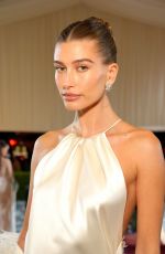 HAILEY BIEBER at Met Gala Celebrating In America: An Anthology of Fashion in New York 05/02/2022